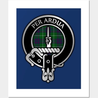 Clan MacIntyre Crest & Tartan Posters and Art